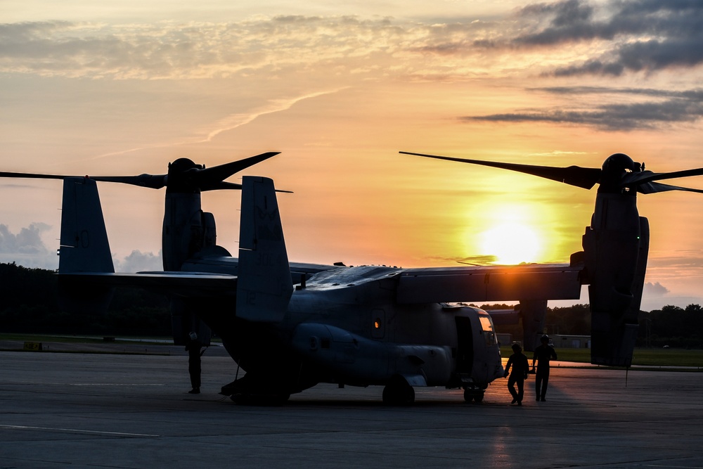 Osprey Arrive for Jaded Thunder