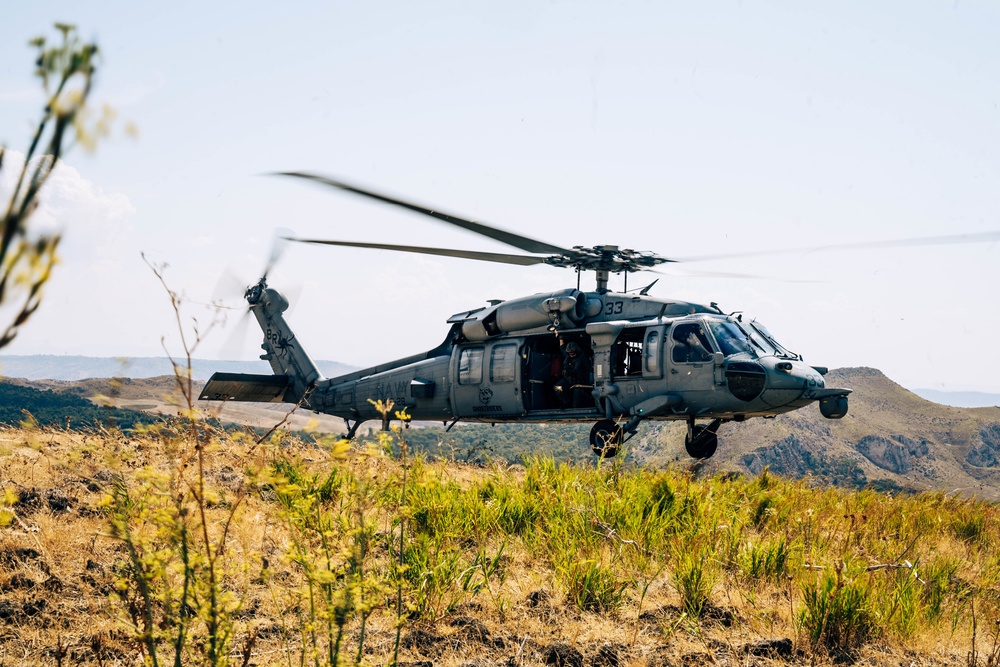 &quot;Ghost Riders&quot; conduct flight operations around Sicily, Italy