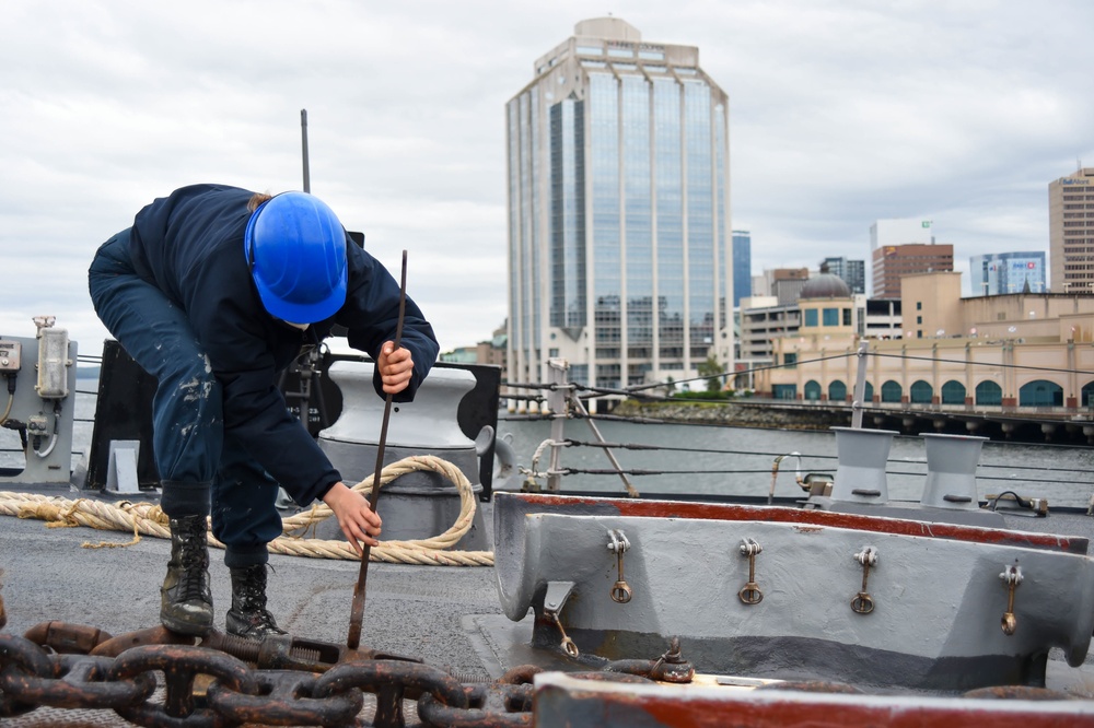 USS Forrest Sherman Finishes Frontier Sentinel; Prepares for Cutlass Fury