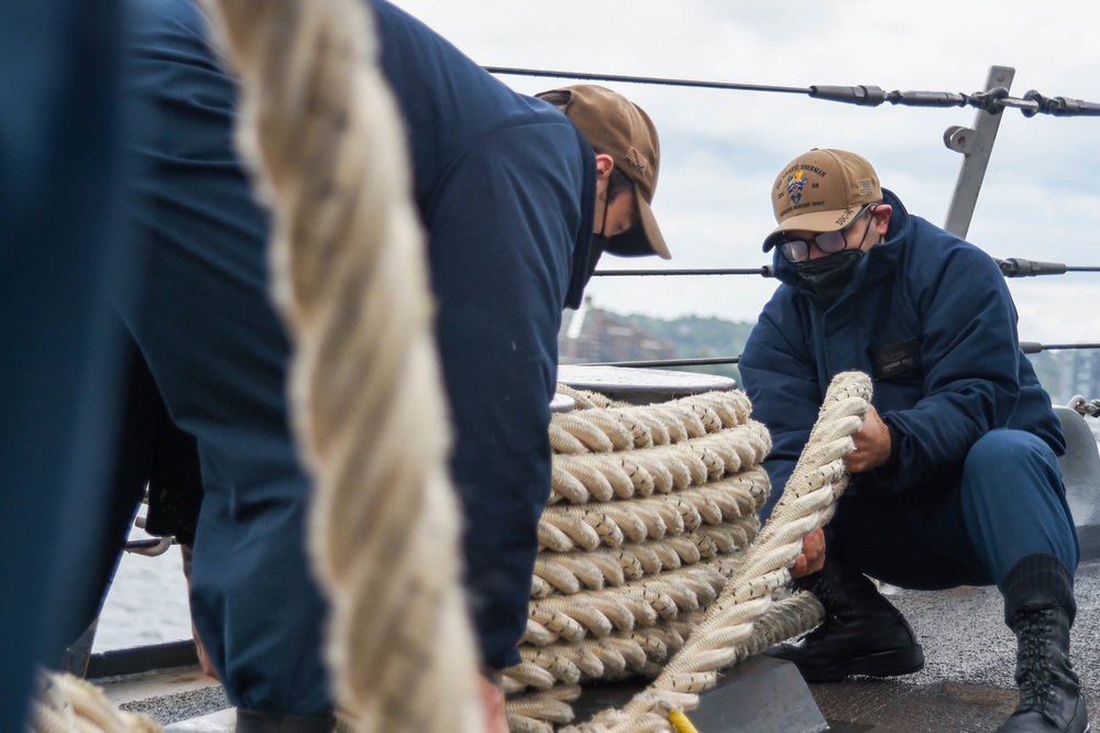 USS Forrest Sherman Finishes Frontier Sentinel; Prepares for Cutlass Fury