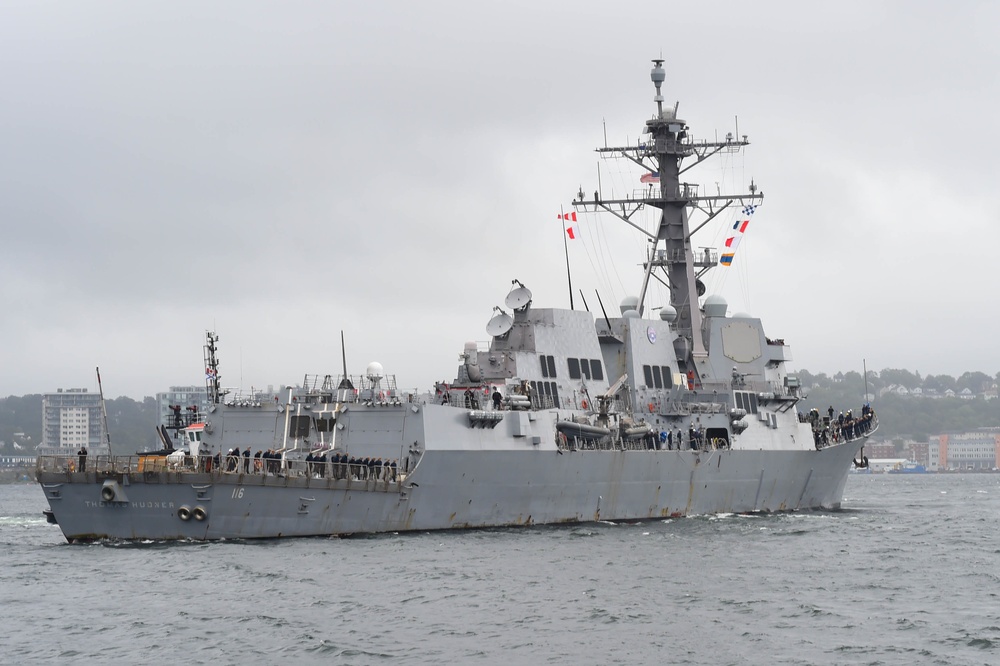 USS Forrest Sherman Finishes Frontier Sentinel; Prepares for Cutlass Fury