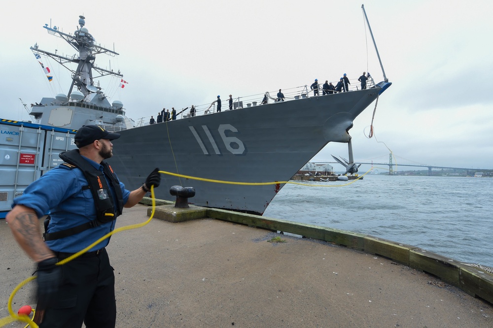 USS Forrest Sherman Finishes Frontier Sentinel; Prepares for Cutlass Fury