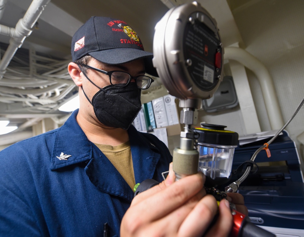 USS Forrest Sherman Finishes Frontier Sentinel; Prepares for Cutlass Fury