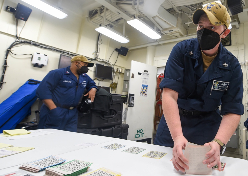 USS Forrest Sherman Finishes Frontier Sentinel; Prepares for Cutlass Fury