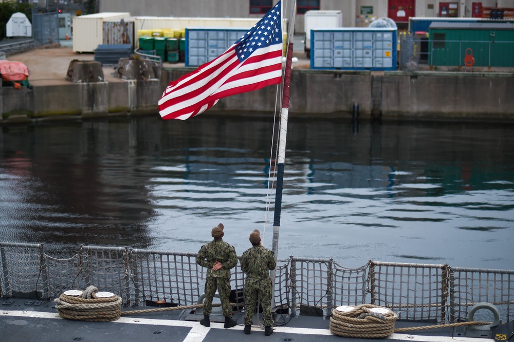 USS Forrest Sherman Finishes Frontier Sentinel; Prepares for Cutlass Fury