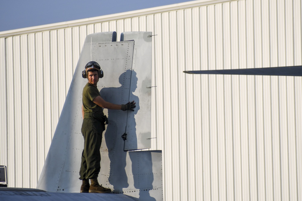 Routine Maintenance at Hulman Field