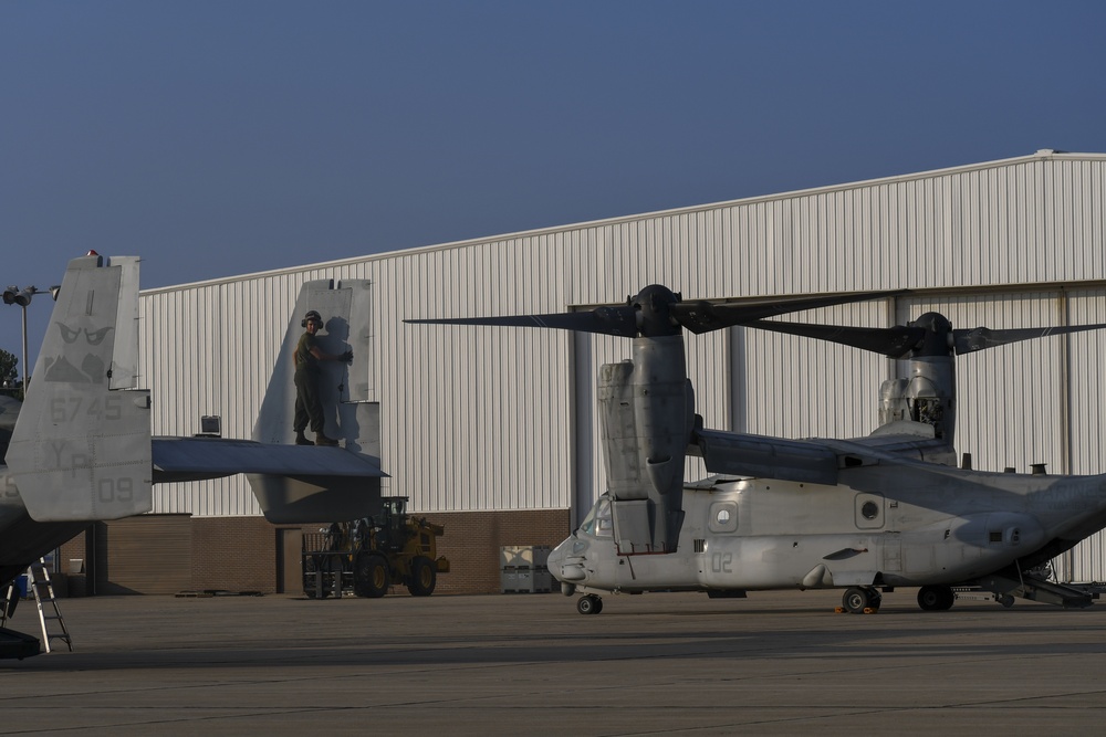 Routine Maintenance at Hulman Field