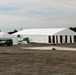 Contract Workers Make Progress on New Facilities for Afghan Personnel at Fort Pickett, Virginia.