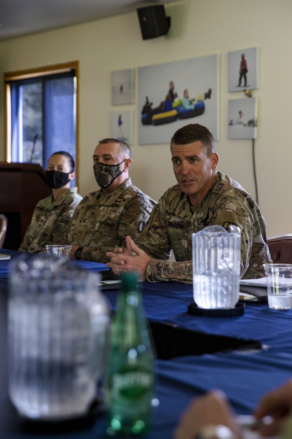 Task Force McCoy Leaders Meet with Local Medical Personnel