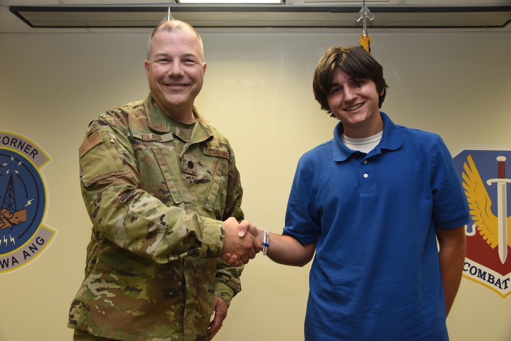 Lucas Kornder joins the 133rd Test Squadron