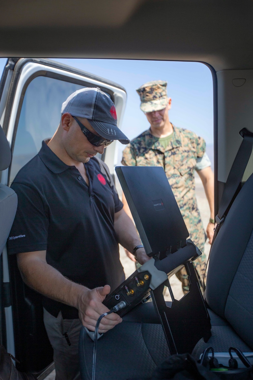 Marines test Spectrum Guard Elite equipment