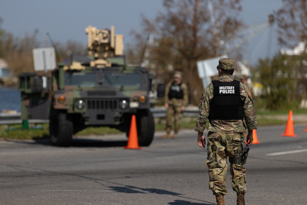 Alabama National Guard MPs Provide Relief for Louisiana