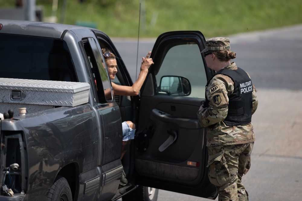 Alabama National Guard MPs Provide Relief for Louisiana