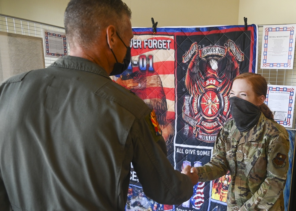 9/11 Remembrance Art Display