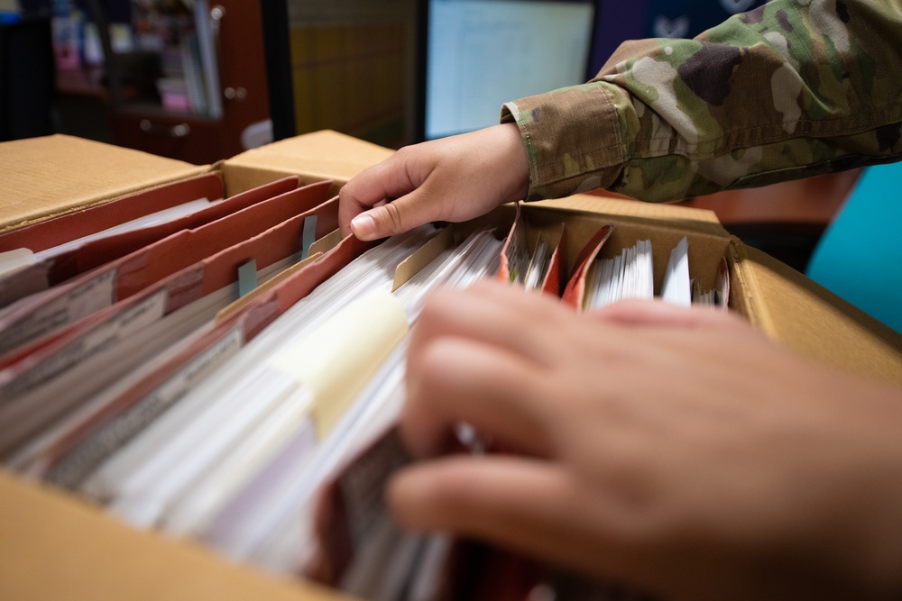 Keeping the records straight: 18th CS Knowledge Management Center