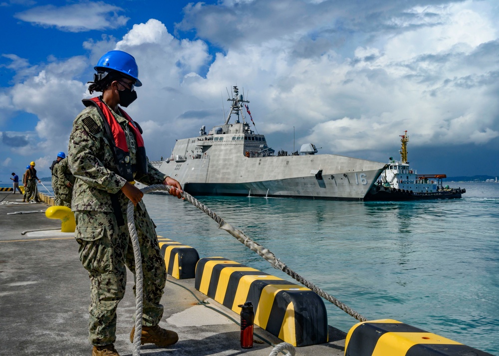 USS Tulsa at White Beach (Sept. 2-3, 2021)