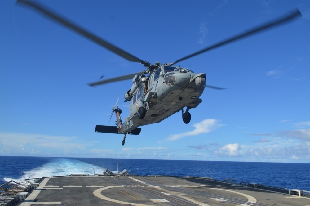 USS Lake Champlain (CG 57) Flight Operations