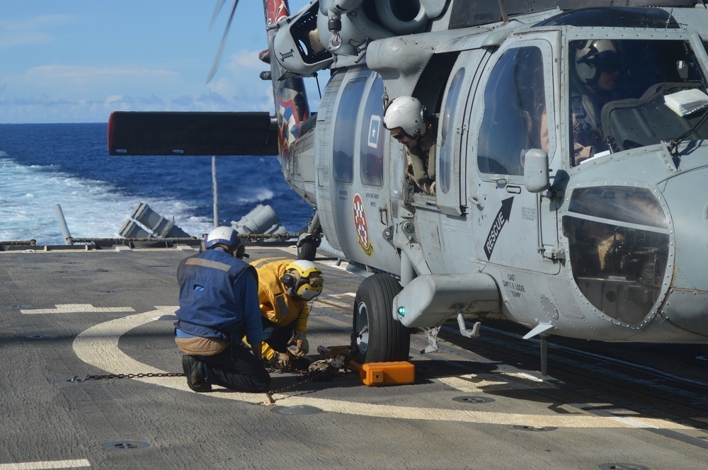 USS Lake Champlain (CG 57) Flight Operations