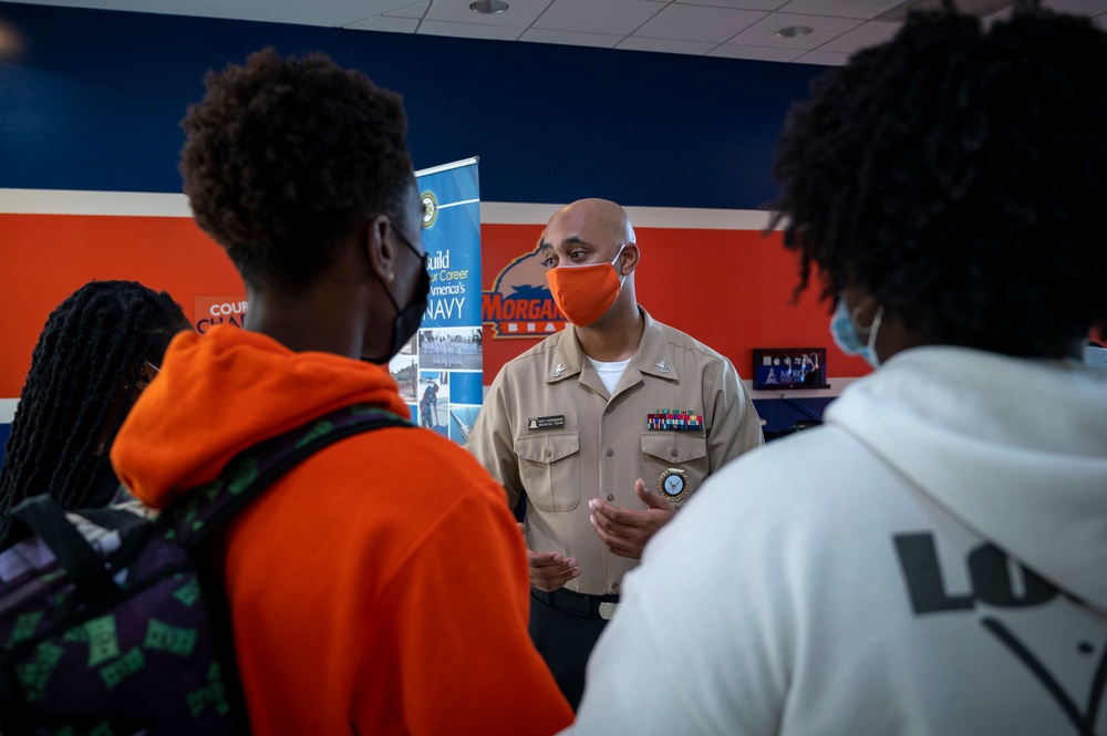 Navy Promotional Days Baltimore held at MERVO and Morgan State