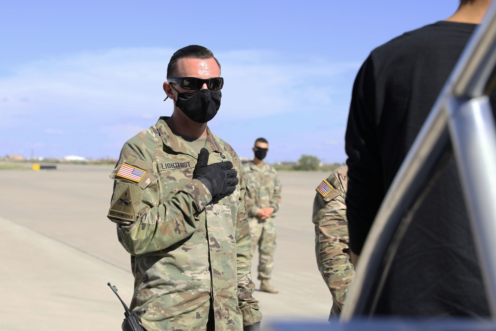 Comanche Troop steps up to the plate