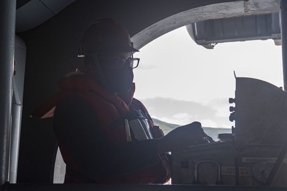 USS America Sailors Conducts Small Boat Ops