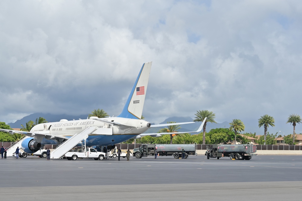 NAVSUP FLC Pearl Harbor Fuels Air Force Two