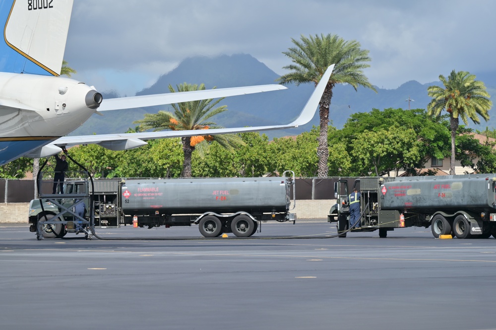 NAVSUP FLC Pearl Harbor Fuels Air Force Two