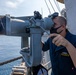 CTRC Stephen Zakarauskas conducts SNOOPIE Team Training aboard the USS Barry
