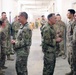 Operation Inherent Resolve command team visits Al Asad