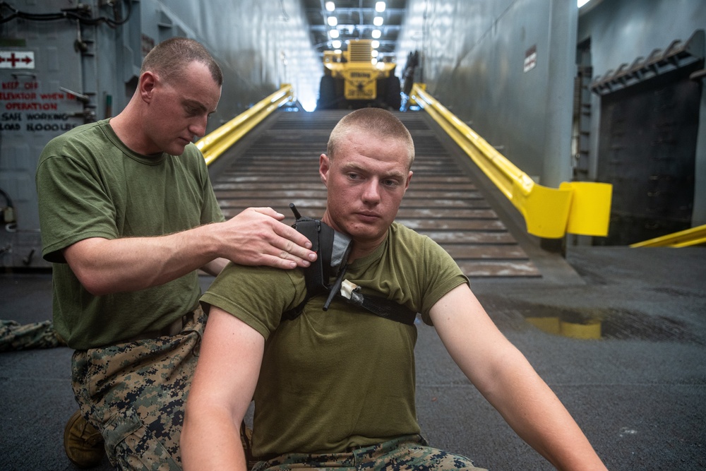 11th MEU ADRD conducts TCCC training
