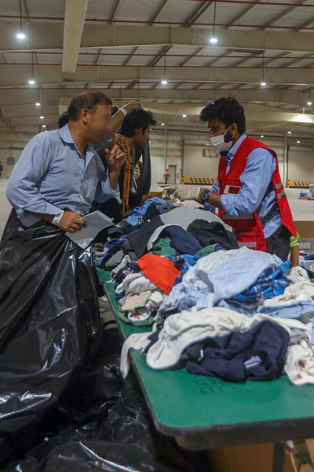 Soldiers Work with Local Organizations to Support Afghanistan Evacuation Efforts in Qatar
