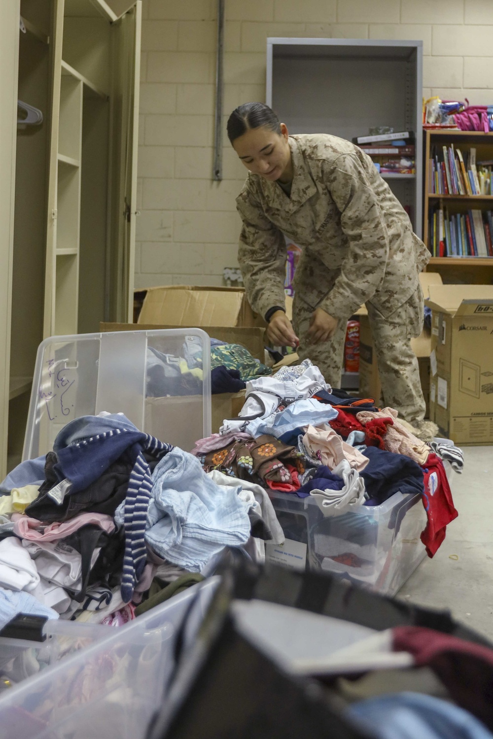 Soldiers Work with Local Organizations to Support Afghanistan Evacuation Efforts in Qatar