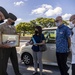 Headquarters and Support Battalion Commanding Officer Receives Award for the crossguard volunteer support across Chatan