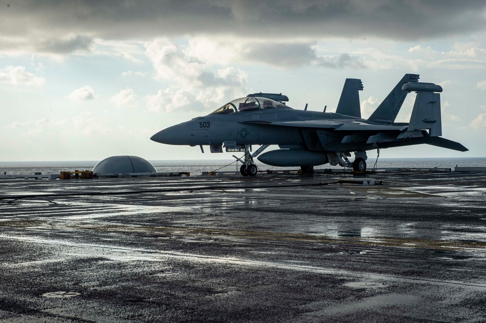 GHWB Conducts Flight Deck Certification
