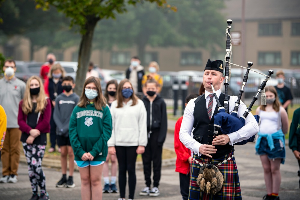 Pathfinders pay homage during 9/11 remembrance ceremony