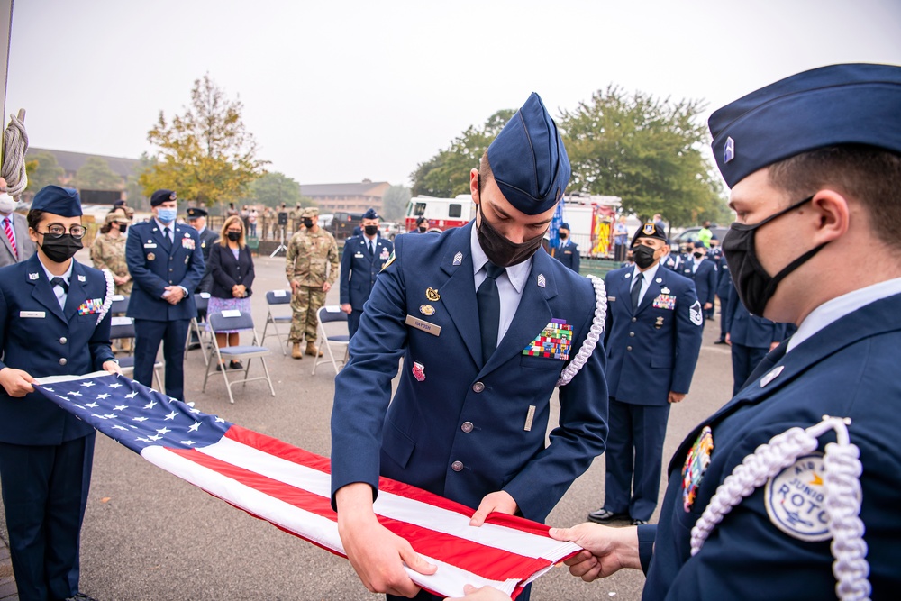 Pathfinders pay homage during 9/11 remembrance ceremony