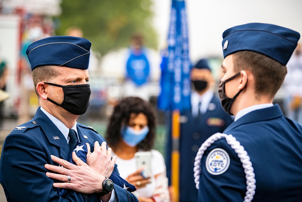 Pathfinders pay homage during 9/11 remembrance ceremony