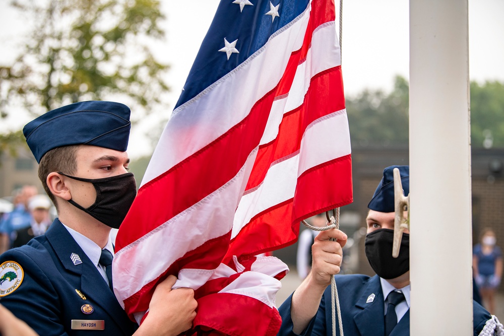 Pathfinders pay homage during 9/11 remembrance ceremony