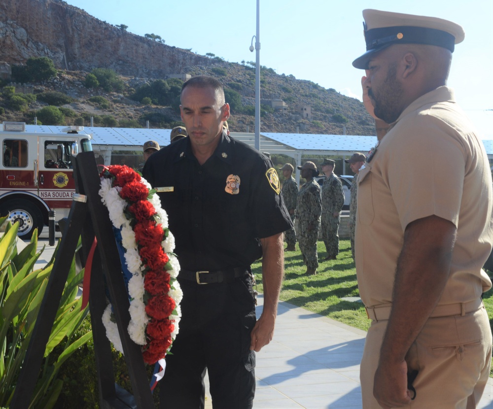 NSA Souda Bay Holds 9/11 Remembrance Ceremony