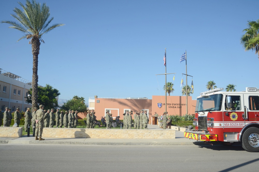 NSA Souda Bay Holds 9/11 Remembrance Ceremony