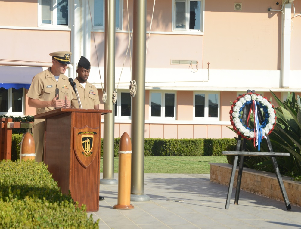 NSA Souda Bay Holds 9/11 Remembrance Ceremony