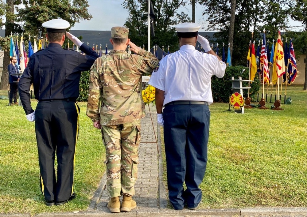 Wiesbaden Garrison remembers September 11th in solemn ceremony