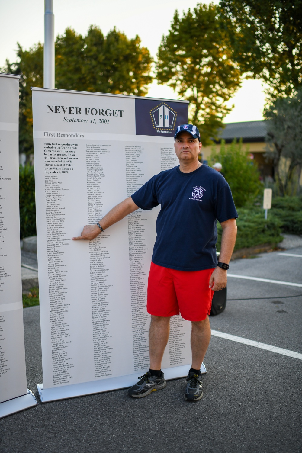 USAG Italy Commemorates 20 Years After 9/11