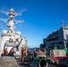 USS Barry conducts a Replenishment-at-sea with the USNS Alan Shepard
