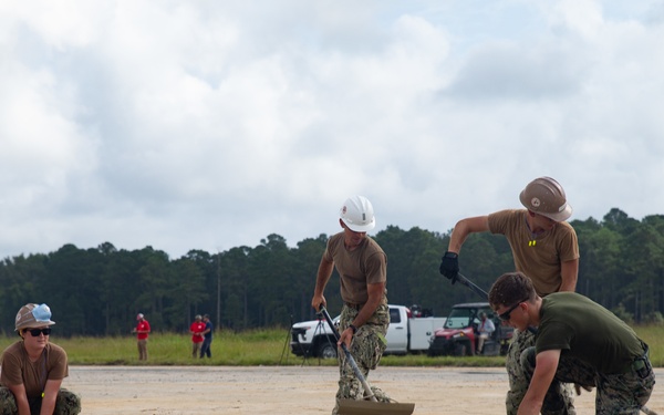 Marines Train for Expeditionary Airfield Damage Repair
