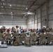 Soldiers Record Afghan Evacuees' Biometrics in Qatar