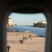 Evacuees depart NAVSTA Rota for the United States