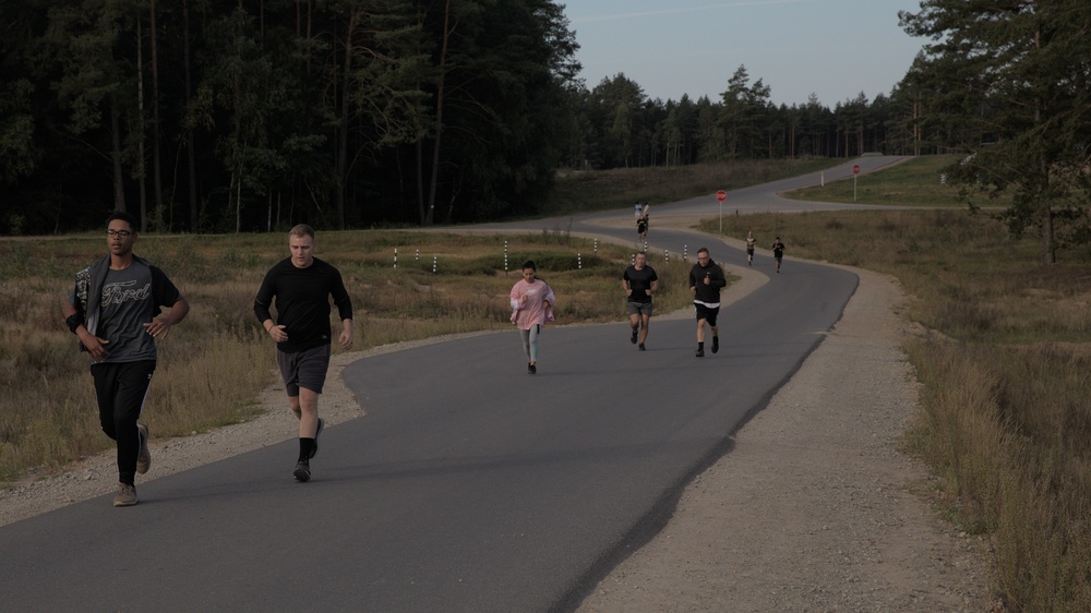 Camp Herkus remembers 9/11 by running with friends