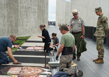 NGB chief, Pa. adjutant general visit Flight 93 Memorial