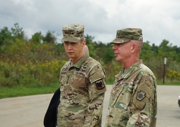 NGB chief, Pa. adjutant general visit Flight 93 Memorial